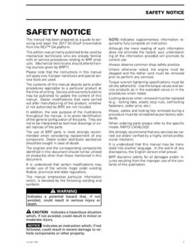 2017REVG4850E-TECShopServiceManual（BRP2017）