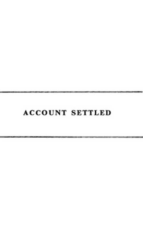 AccountSettled（HjalmarSchacht）（GeorgeWeidenfeld&Nicolson1949）