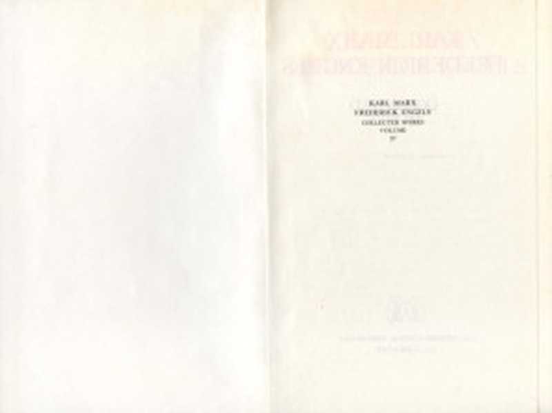 CollectedWorksVol.27Engels1890-1895（KarlMarxFrederickEngels）（InternationalPublishers1992）