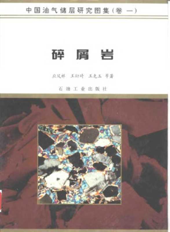 中国油气储层研究图集(第一卷)碎屑岩Vol1(中国油气储层研究图集编委会)
