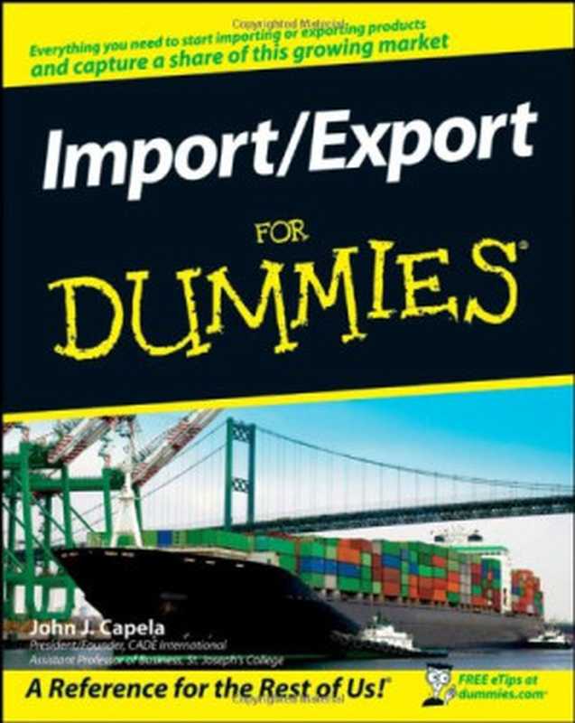 ImportExportForDummies(ForDummies(Business&PersonalFinance))(JohnJ.Capela)(2008)