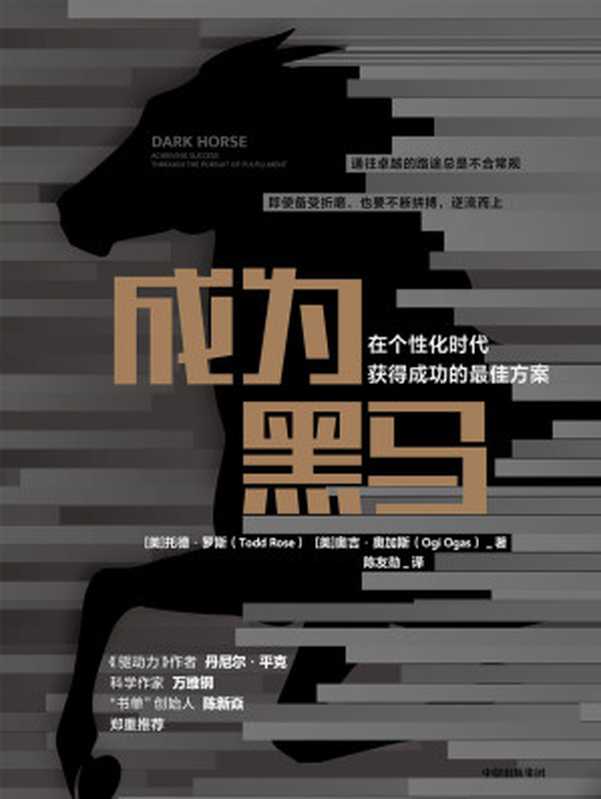 成为黑马在个性化时代获得成功的最佳方案((美)托德·罗斯(美)奥吉·奥加斯)(中信出版集团2020)