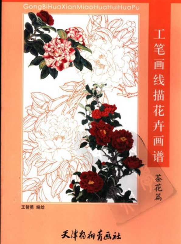 工笔画线描花卉画谱茶花篇（工笔画）