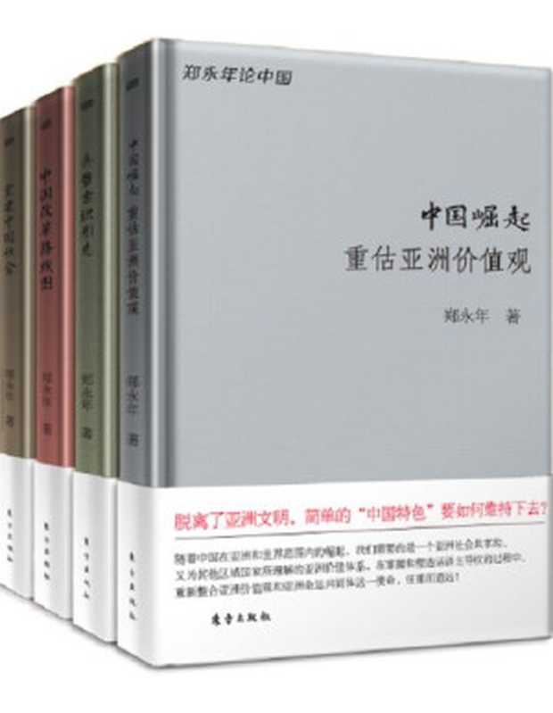 郑永年论中国系列(套装共4册包含《中国崛起》《再塑意识形态》《中国改革路线图》《重建中国社会》)(郑永年)(2016)