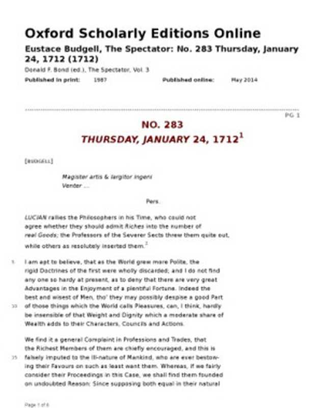 TheSpectator.VolumeIII(DonaldFredericBond)(OxfordUniversityPress1987)