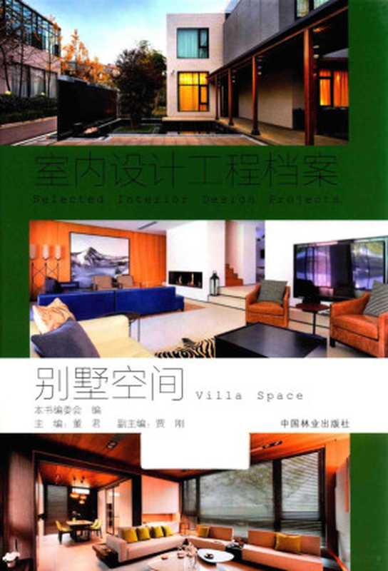 别墅空间 室内设计工程档案（董君主编；贾刚副主编  董君主编   本书编委会编  董君）（北京 中国林业出版社 2017）
