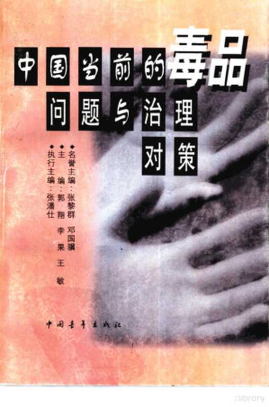 中国当前的毒品问题与治理对策（郭翔等主编；中国青少年犯罪研究会 广州市青少年犯罪研究会编  郭翔等主编   中国青少年犯罪研究会 ...）（北京 中国青年出版社 1997）